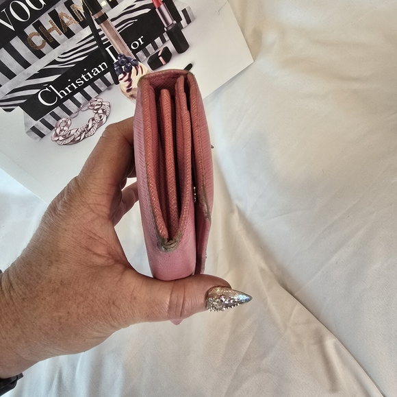 Prada pink saffiano leather protect piece - Picture 10 of 12